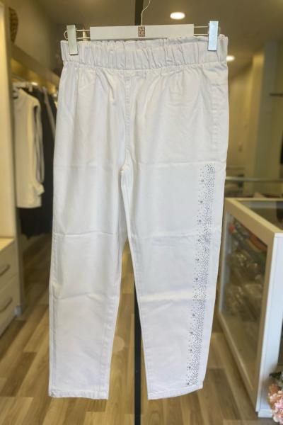 Merwish Dubai Denim Beyaz