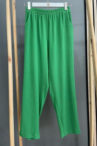 Ceremony Havuç Cupra Pantolon Yeşil