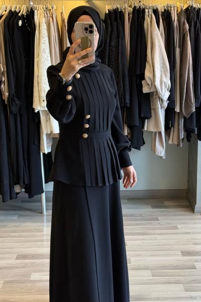 Jamila Sarah Süher Takım Siyah