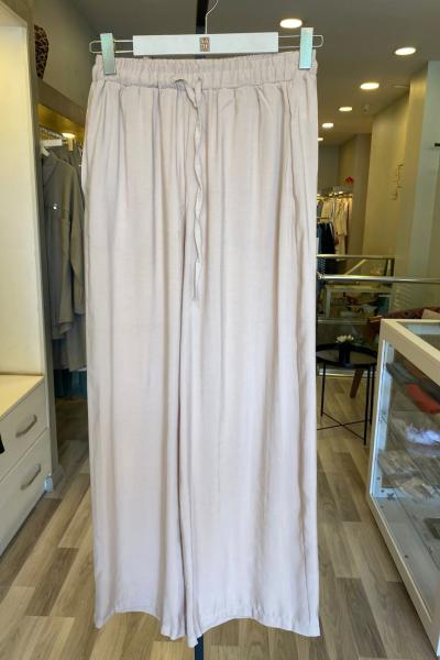 Puane Gizli Cep Pantolon Bej