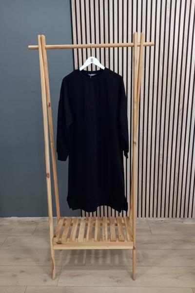 Sade Butik Soul Basic Uzun Tunik Siyah