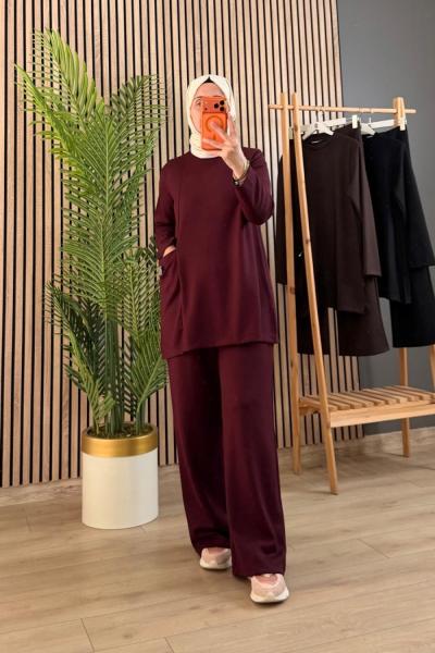 Paba Nuvva Soft Takım Bordo