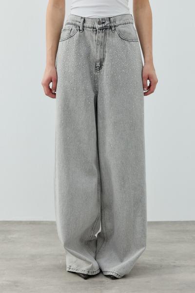 Merwish 2026 Yaz Very Shiny Denim Gri