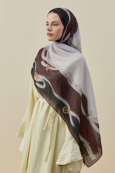 Merwish 2026 Yaz Mirage Şal Bordo