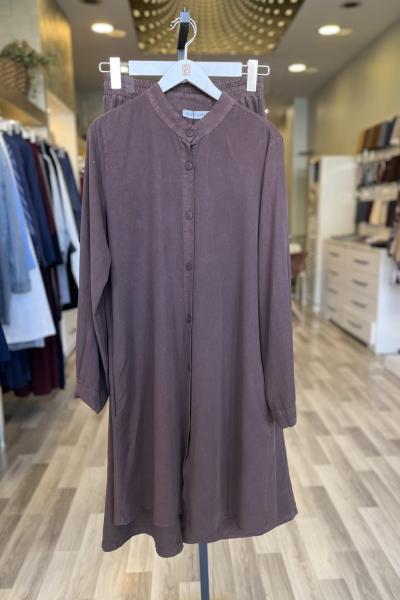 ENSTORE Lavin Takım Kahverengi