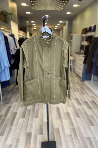 Magazin Semma Ceket Yeşil